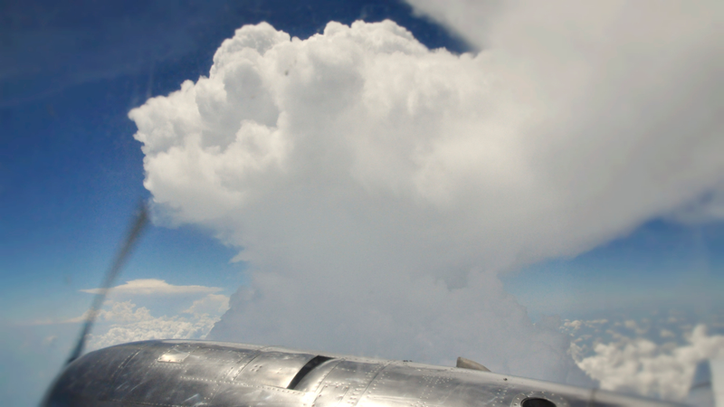 Illustration for article titled Stormchasing In A 62-Year-Old Plane Provides A Glimpse Into The Future